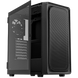 Black ATX Mid Tower PC Case, Type-C Ready, Supports 50 Series Graphics Cards